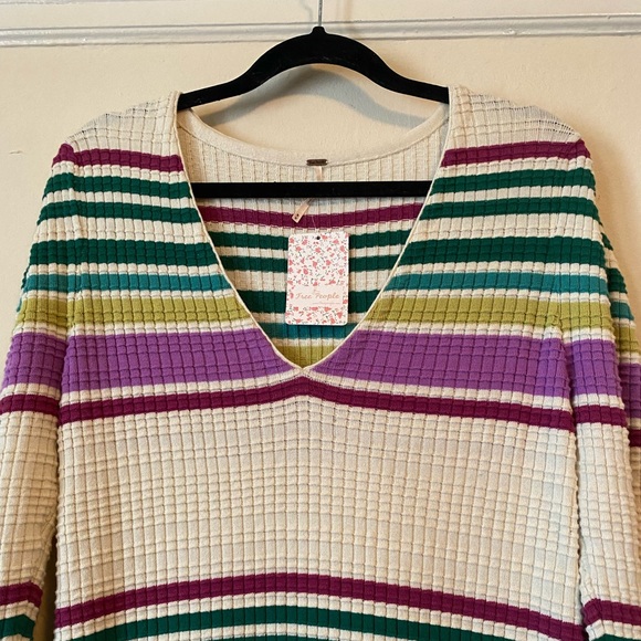 'Free People' Knit Sweater Dress - Picture 2 of 5